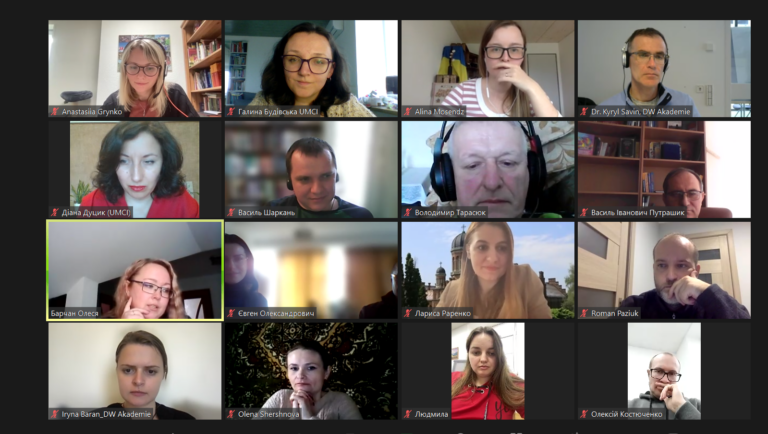 Навчання в Академії викладачів журналістики